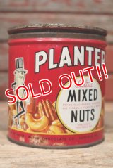 dp-221101-07 PLANTERS / MR.PEANUT 1940's Salted MIXED NUTS Can