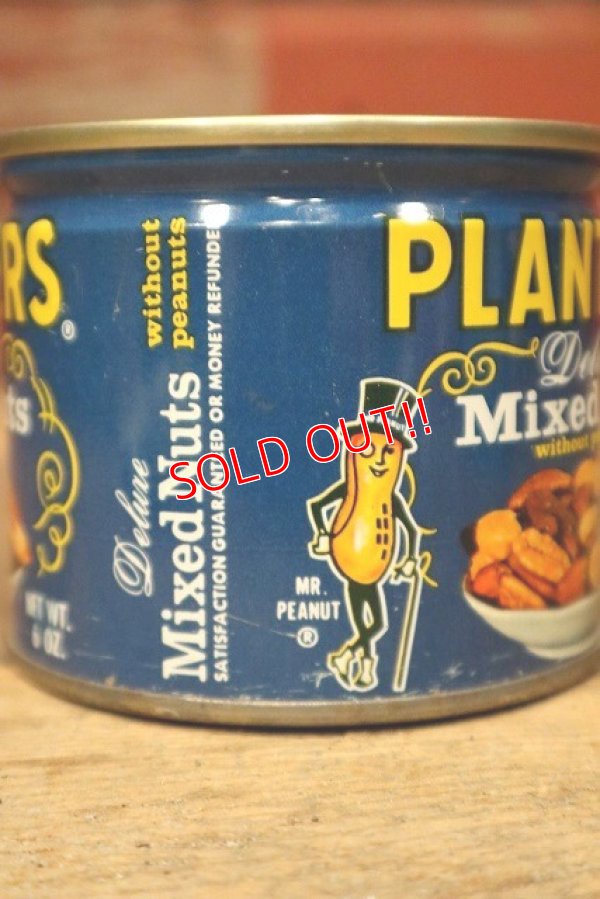 画像2: dp-221101-10 PLANTERS / MR.PEANUT 1960's-1970's Deluxe Mixed Nuts Can