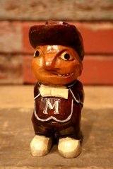 dp-221101-59 Anri 1950's College Mascot Figure / The University of Massachusetts