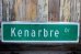 画像4: dp-221001-01 Road Sign "Kenarbre Dr"