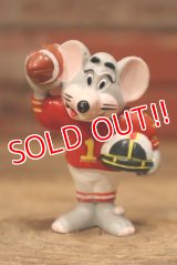 ct-221201-11 Chuck E. Cheeses / 1984 PVC Figure "Football"