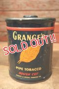 dp-221201-45 GRANGER / 1920's-1930's Pipe Tobacco Tin Can