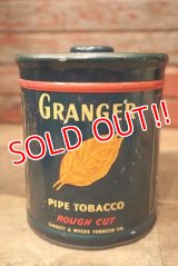 dp-221201-45 GRANGER / 1920's-1930's Pipe Tobacco Tin Can