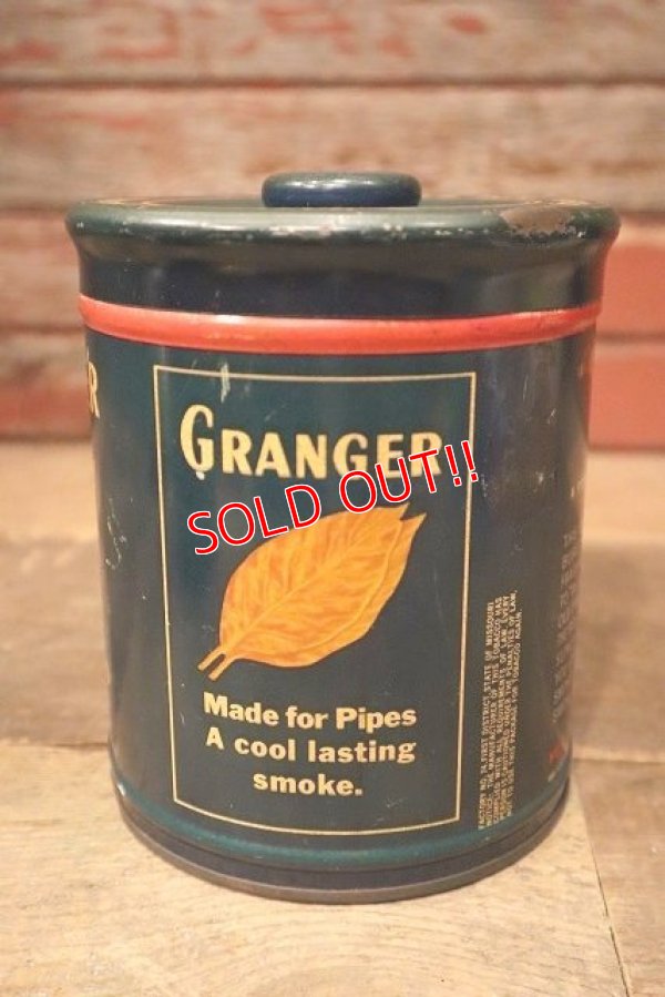 画像2: dp-221201-45 GRANGER / 1920's-1930's Pipe Tobacco Tin Can