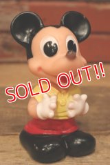 ct-221201-26 Mickey Mouse / Ledraplastic 1960's Rubber Doll (S)