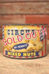 dp-221201-40 CIRCUS FOODS , INC. / 1950's CIRCUS MIXED NUTS CAN