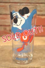 gs-221101-07 Under Dog / 1970's 16 oz. Glass