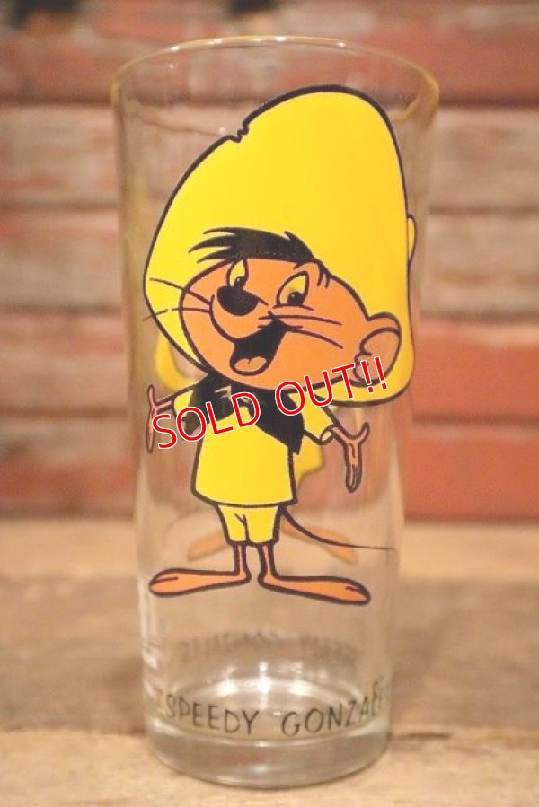 画像1: ct-221201-41 Speedy Gonzales / PEPSI 1973 Collector Series Glass