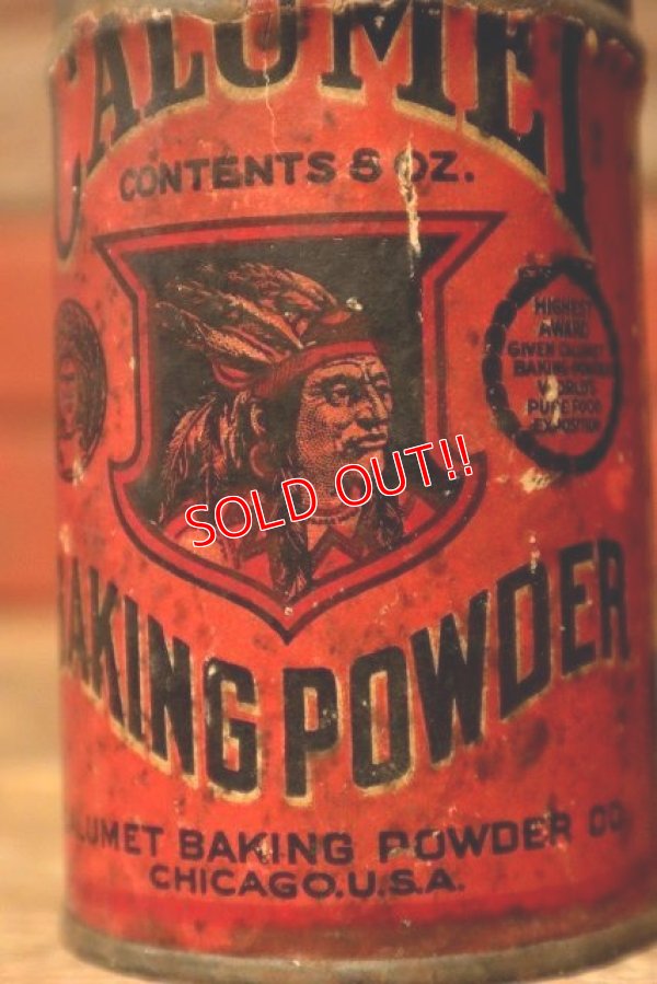 画像2: dp-221201-60 CALUMET / 1920's-1930's Baking Powder Can