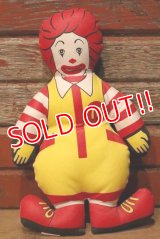 ct-230101-13 McDonald's / Ronald McDonald 1984 Pillow Doll