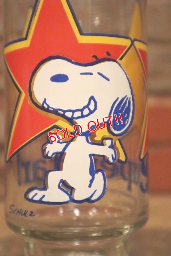 画像2: ct-221201-87 Peanuts / Anchor Hocking 1970's Glass "Superstar"