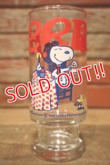 ct-221201-86 Peanuts / Anchor Hocking 1970's Glass "CHEERS"