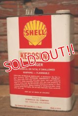 dp-230101-26 SHELL / 1960's-1970's KEROSENE ONE GALLON Can