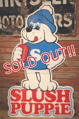 ct-221201-95 SLUSH PUPPiE / 1990's Cardboard Sign