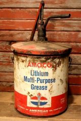 dp-230101-41 AMOCO / 1960's 5 U.S. GALLONS OIL CAN