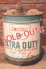 dp-230101-59 Sinclair EXTRA DUTY / 1960's 5 U.S. GALLONS OIL CAN