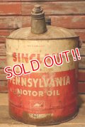 dp-230101-50 Sinclair / 1950's 5 U.S. GALLONS OIL CAN