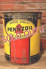 dp-230101-04 PENNZOIL / 1960's-1970's 5 U.S. GALLONS OIL CAN