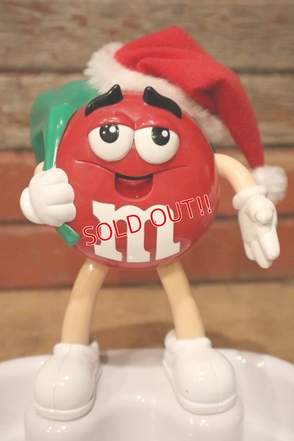 画像2: ct-230101-15 Mars / M&M's Talking Animated Christmas Candy Dish "Red"