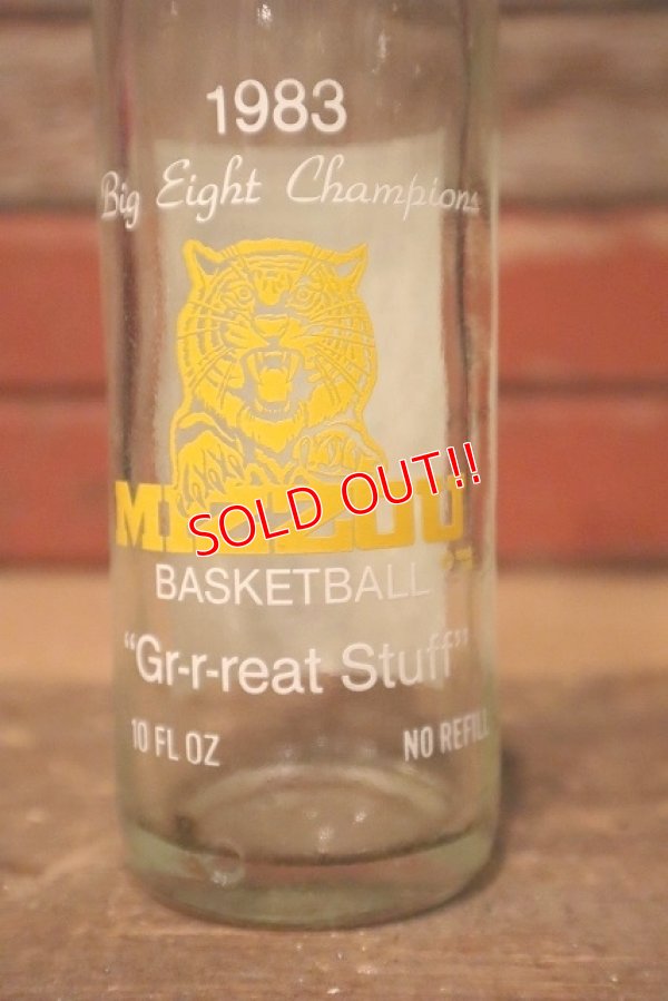 画像2: dp-230101-65 University of Missouri / Missouri Tigers 1983 Big Eight Champion Coca Cola Bottle