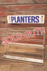 ct-230101-17 PLANTERS / MR.PEANUT 1970's-1980's Counter Display Wire Rack