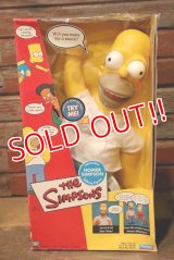 ct-230101-06 Homer Simpson / Playmates 2000 Talking Doll