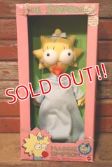 ct-230101-06 Maggie Simpson / MATTEL 1990 Cloth Doll