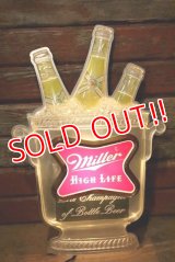 dp-230101-60 Miller HIGH LIFE / 1970's-1980's Lighted Sign