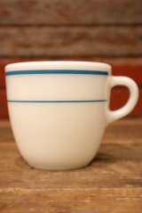 kt-220101-04 PYREX / 1970's U.S.NAVY Blue Band Mug