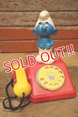 ct-230301-10 SMURF / 1980's Phone Toy