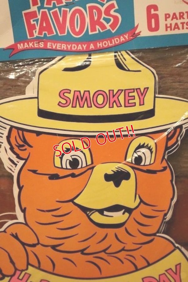 画像2: ct-230201-13 Smokey Bear / 1970's 6 Party Hats