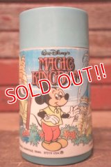 ct-230301-86 Walt Disney World MAGIC KINGDOM / ALADDIN 1970's Water Bottle