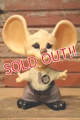 ct-230201-44 Huron Products / 1970's Roy Des of Florida Mouse Bank "Police Officer Pete"