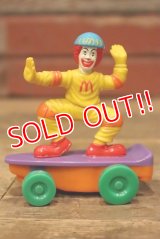 ct-230301-01 McDonald's / 1999 EXTREME SPORTS "Ronald on Skateboard" Happy Meal Toy