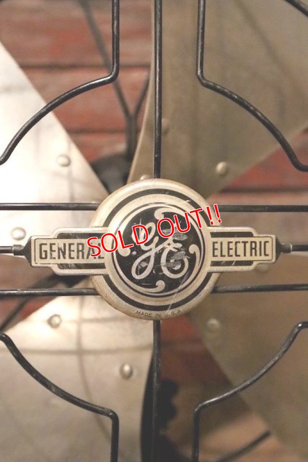 画像2: dp-230301-26 GENERAL ELECTRIC / 1940's Metal Electric Fan