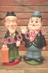 ct-230301-65 Laurel and Hardy / PLAY PAL PLASTIC 1972 Coin Bank