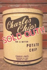 dp-230301-39 Charles Chips / Vintage Potato Chips Can