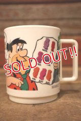 ct-230301-95 The Flintstones / 1990's Plastic Mug