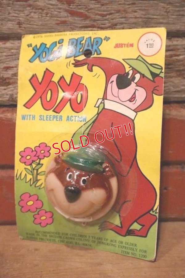 画像1: ct-221201-104 Yogi Bear / JUSTEN 1976 Yo-Yo