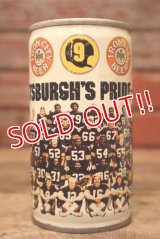 dp-230101-42 IRON CITY BEER / 1970's Pittsburgh Steelers Can