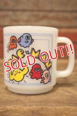 kt-230301-01 PAC-MAN / 1980's Glasbake Mug