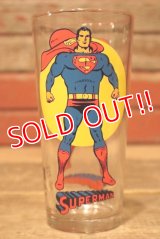 gs-230301-01 SUPERMAN / PEPSI 1976 Collector Series Glass