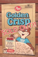 ct-230301-118 Post Golden Crisp / 1993 Sugar Bear Cereal Box