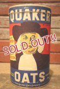 dp-230414-31 QUAKER OATS / 1960's Cardboard Tube Box