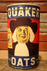 dp-230414-31 QUAKER OATS / 1960's Cardboard Tube Box