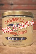 dp-230414-72 CASWELL'S NATIONAL CREST COFFEE / Vintage Tin Can