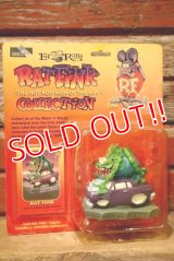 ct-230414-72 RAT FINK / 1990's PVC RAT FINK "GET A BIGGER HAMMER"