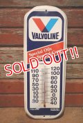 dp-230401-39 VALVOLINE / 1980's Thermometer Sign