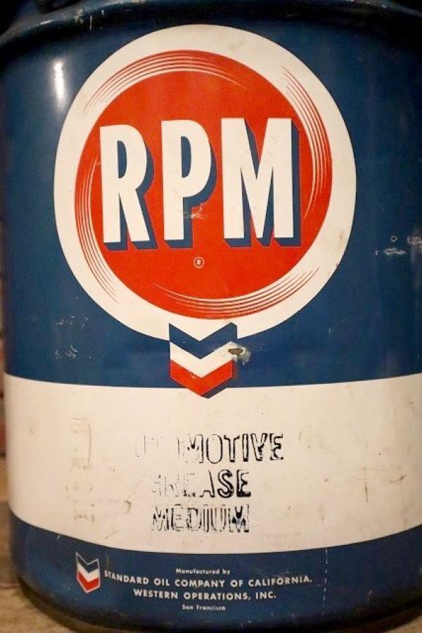 画像2: dp-230401-13 RPM / 1960's 5 U.S. GALLONS OIL CAN