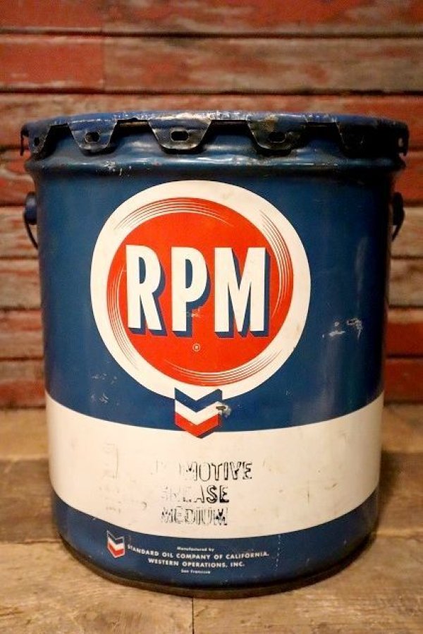 画像1: dp-230401-13 RPM / 1960's 5 U.S. GALLONS OIL CAN